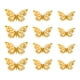 thumbnail image 3 of Pegatinas de Pared de Mariposas: 12 Piezas de Mariposas Doradas Decorativas, Ideales para Cumpleaños y Fiestas. Pegatinas Extraíbles., 3 of 7
