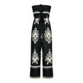 thumbnail image 5 of LEBONYARD Women's Summer Romper - Sleeveless Floral Jumpsuit Shorts,Summer Border Women Clothing New foreign Trade Fashion Printed Tube Top Suspender Jumpsuit Wide Leg Pants Black XXL, 5 of 5
