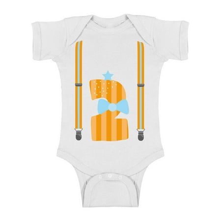

Awkward Styles 2nd Birthday Baby Bodysuit Boys Suit Romper