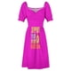 thumbnail image 4 of Saport vestido de manga corta para su músico Local vestido femenino vestidos de fiesta para mujer vestidos casuales vestido de mujer, 4 of 6