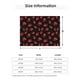 thumbnail image 5 of Balery Beautiful Red Ladybug Manta de Franela con Dibujo, Lujo Ultra Suave y Cálido, Antipelusa y Resistente a las Arrugas para Cama, Sofá, Camping -50"x40", 5 of 6