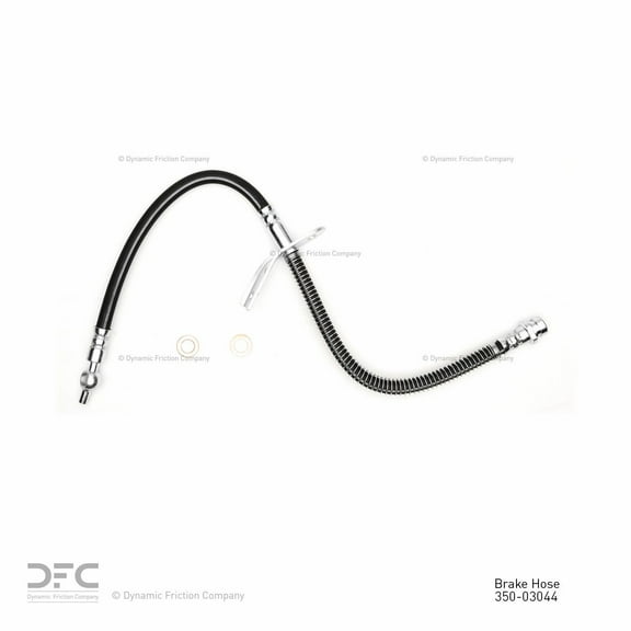 Front Right Dynamic Friction Company Brake Line Hose 350-03044 For 2007-2010 Hyundai Elantra