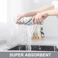 thumbnail image 4 of Simmore 100% Cotton Terry Kitchen Towels, Super Soft Absorbent Dish Towels and Dish Cloths for Kitchen Washing and Drying, 6-Piece Set, 16x28 Inches, Grey, 4 of 10