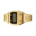 thumbnail image 2 of Casio Reloj Vintage Digital de Acero Inoxidable Chapado en Iones de Oro con Movimiento de Cuarzo, Modelo A1100G-5, Unisex., 2 of 2