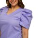 thumbnail image 3 of Vestido de popelina Roman Fashion Talla Extra 0127 Lila, 3 of 5