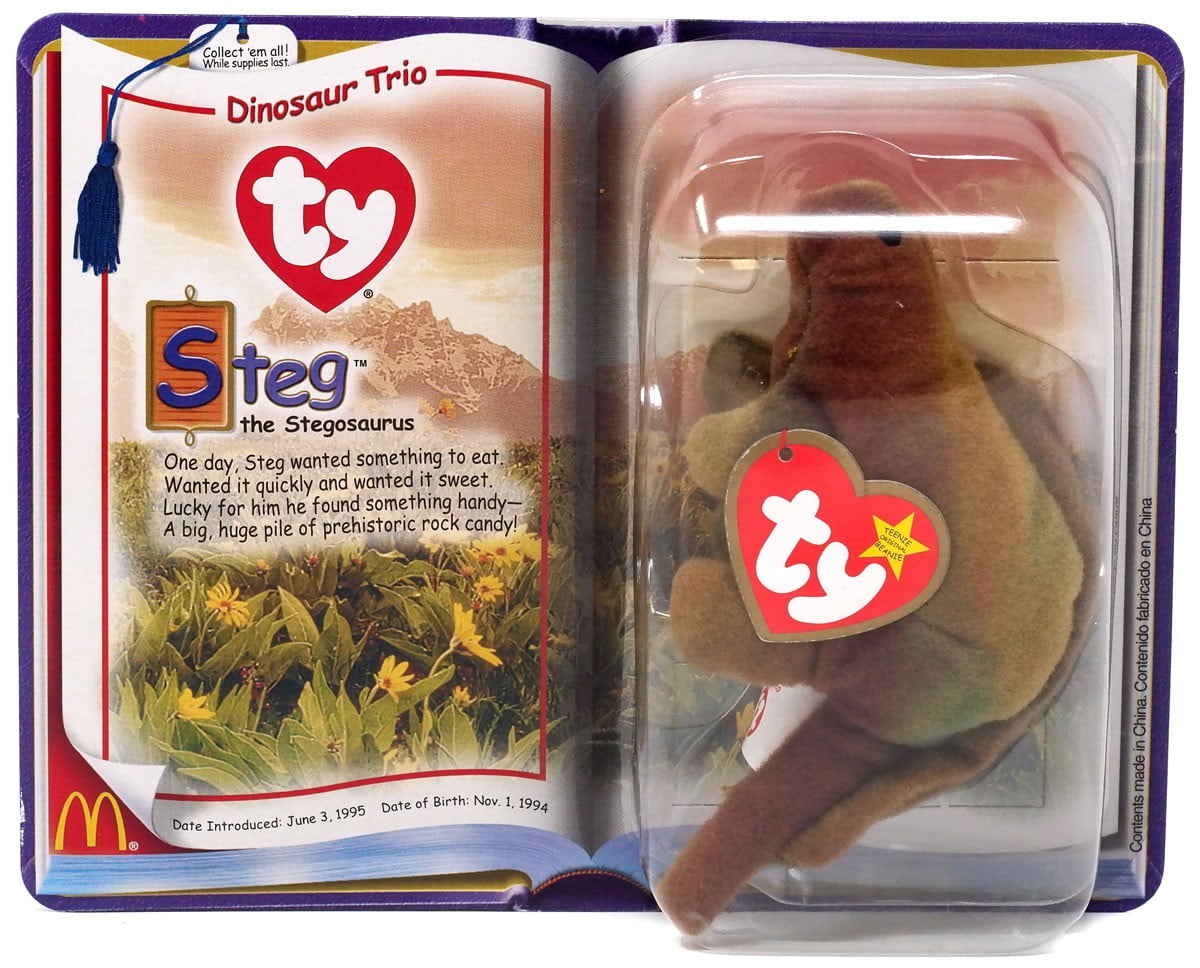 dinosaur trio beanie babies