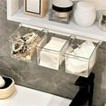 thumbnail image 6 of Gieenan See-through Drawer Storage for Bathroom Placement Under Cabinet Plastic Cosmetic Holder, 6 of 9