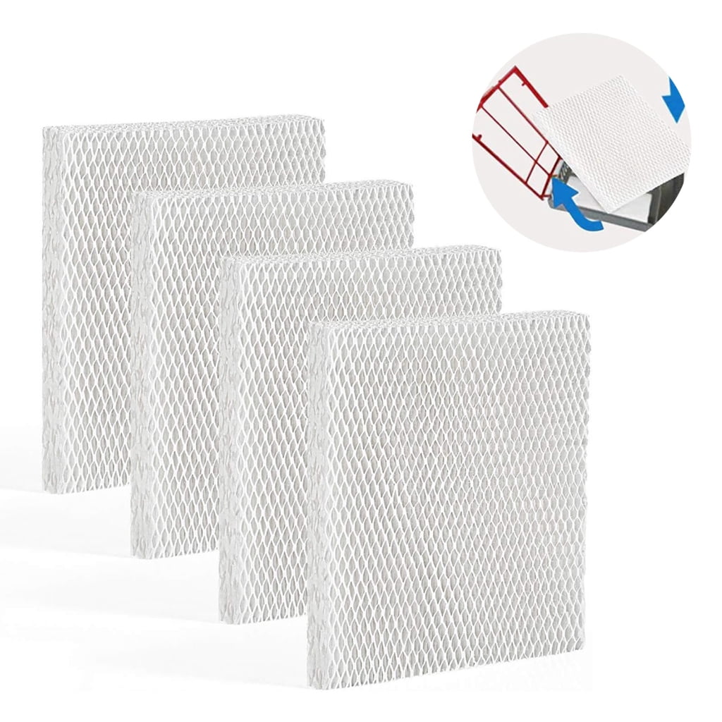 4Pcs Replacement Humidifier Filter For HEV620 HFT600 HEV615 Humidifier Easy Installation Water Purification Accessories