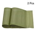 thumbnail image 3 of Unique Bargains Durable Square Washable Woven Place Mats Green 450x300mm, 3 of 6