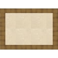 thumbnail image 1 of Ahgly Company Machine Washable Indoor Rectangle Transitional Vanilla Gold Area Rugs, 5' x 8', 1 of 7