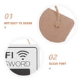 thumbnail image 3 of FUTUREORYY Door Plaque Pendant Wall Hanging Tag WiFi Display For Families 1Pcs, 3 of 8