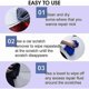 thumbnail image 5 of Nano Sparkle Cloth for Car Scratches Nano Magic Cloth Scratch Remover Car Paint Polishing Cloths Tool for Repair Light Scratch Paint Water Spots (4pc, 5 of 5