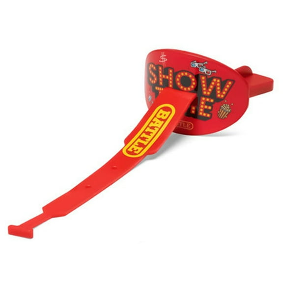 Battle Sports "Showtime" Speed Football Mouthguard with Connected Thick Strap - Red