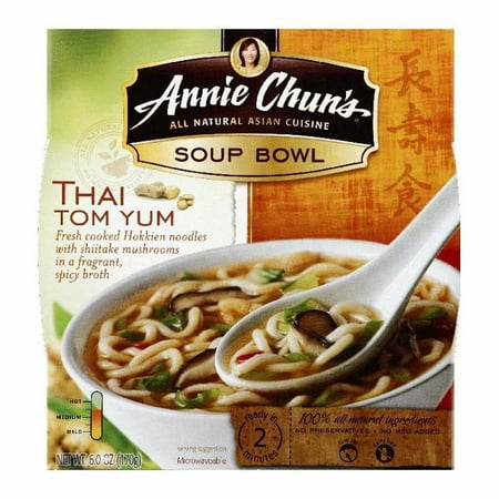 (2 Pack) Annie Chun's Tom Yum Soup Bowl 5.9 Ounce (Best Thai Tom Yum Soup Recipe)