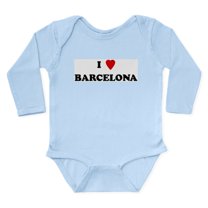 CafePress - Love_Ci_BARCELONA_58_A Body Suit - Long Sleeve Cotton Baby Bodysuit