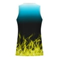 thumbnail image 3 of Hombres Casual Gradación Impresión Suéter Cuello Redondo Tanque Deportivo, 3 of 4