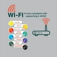 thumbnail image 5 of Timbre con Cámara y Tarjeta SD de 32 GB, Inalámbrico para Exteriores, WiFi 2.4G, Resistente Al Agua IP65, Visión ., 5 of 5
