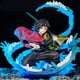 thumbnail image 2 of Figura de Demon Slayer de Anime, juguetes de modelos coleccionables de PVC, Tomioka Giyuu de respiración de agua, 17cm, regalo para niños, 2 of 4