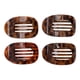 thumbnail image 2 of Pinzas Para El Cabello Planas, 4 Piezas Elegantes Pinzas Para El Cabello Planas De Plástico Para De Caballo Para Conducir, 2 of 7