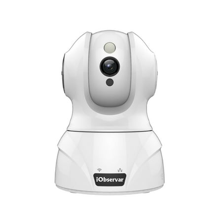 iObservar 1080P HD Indoor Wireless IP PNZ Security Camera with Night Vision, Two-Way Audio, Motion Detection Alert, Remote Home Monitoring,iPhone Android Mobile PC