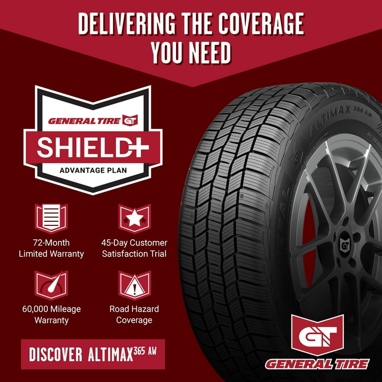 General Tire Altimax 365AW All-Weather 215/60R16 95H Tire
