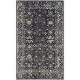 thumbnail image 1 of Safavieh EVK270K-3 Evoke Collection Charcoal and Ivory Area Rug, 3' x 5''), 1 of 8