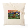thumbnail image 2 of CafePress - Bloodhound Fantasy Tote Bag - Unisex Canvas Tote Bag, Beige, 1-Piece, 2 of 8