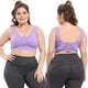 thumbnail image 4 of Sujetador deportivo sin aro de acero, malla hueca, transpirable, con agujeros, a prueba de golpes, para yoga, running, ropa interior de talla grande para mujer, 4 of 6