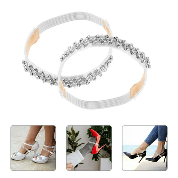 Hemoton 1 Pair Replaceable Shoe Straps Adjustable Heel Bands Daily Use Ankle Straps High Heel Supply