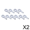 thumbnail image 1 of Terminal de ojal,Accesorios de repuesto para cables de máquinas de gimnasio,ojales de cable de acero cable de acero,Accesorios para máquinas de ejercicios con polea y cable,Conector de, 1 of 6