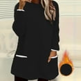 thumbnail image 2 of Sweatshirts for Women Oversized Pullover, Soft Crewneck Long Sleeve, Cozy Winter Casual Tops, 2 of 5