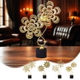 thumbnail image 1 of Xihbxyly Adorno de Hoja de Hierro, Diseño de Metal Dorado de Lujo, Elegante Detalle Decorativo para El Hogar, Elegante Decoración para La Entrada de La Sala de Estar, Perfecto para Invierno y Navidad, 1 of 6