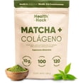 thumbnail image 1 of Matcha Grado Ceremonial + Colágeno en Polvo | Con Colágeno Bovino Hidrolizado Tipo I y III | Con Ácido Hialurónico, L-Teanina, Vitamina C y Zinc | Suplemento Alimenticio | Health Hack, 1 of 1