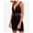 Black, variant on FREE PEOPLE $250 Womens New 1313 Black Eyelet Sleeveless Body Con Dress 6 B+B