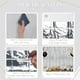 thumbnail image 2 of Cortinas de malla plateadas DECOCKRAT con estampado de flecos, 3 x 1 x 2,5 m, 2 of 6