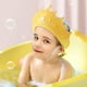 thumbnail image 5 of Lankey Gorro de ducha de bebé, gorro de champú impermeable para niños pequeños, niñas y niños, protege las orejas, los ojos, corona de baño de silicona ajustable Lankey gorro de ducha de niños, 5 of 7
