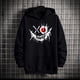 thumbnail image 4 of Sudadera con capucha para mujer, estampada, cuello redondo, manga larga, sudadera con capucha, camiseta, blusa, blusa de poliéster para hombre, 4 of 6