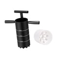 thumbnail image 3 of Golf Hole Digger Portable Cutter Detachable Handle Carbon Steel Construction Backyard Garden Green Putting Practice, 3 of 8