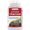 Best Naturals Activated Charcoal 280 mg 250 cap Pack of 2