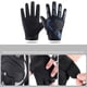 thumbnail image 4 of Minnieouse 1 par de guantes de ciclismo de tela para hombre, guantes de motociclismo transpirables a la moda portátiles con estilo, guantes guantes y mitones Verde negro, 4 of 6