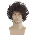 thumbnail image 3 of YOPTOP Men‘s Wig Short Hair Fashion Daily Hairstyle Cosplay Hairpieces Natural, 3 of 7
