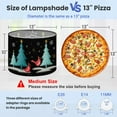 thumbnail image 2 of Lampshades 2 Pack Merry Christmas Tree Decorative Seasonal Winter Cardinals 13"x13"x10" Light Shade for Table Lamps Floor Lamps Drum Lamp Shades Lampshade Replacement Easy Assembly Gift for Mom, 2 of 8