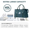 thumbnail image 2 of Bolsa de viaje HYC00 Weekender Overnight azul pavo real, 2 of 9