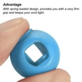 thumbnail image 4 of Cord Locks, Ball Spring Toggle Stopper for Drawstring Bag Shoelaces, Lake Blue 100 Pack, 4 of 5
