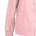 thumbnail image 3 of Veste de Sarrau pour Femmes, Tenue de Travail, Fermeture à Boutons-Pression à l'Avant, Veste de Réchauffement pour Sarraus, 3 of 4