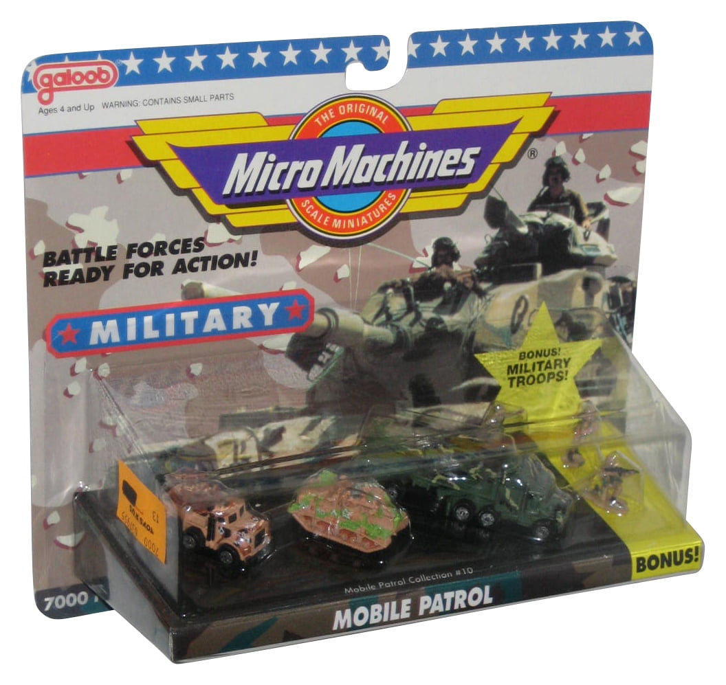 Micro Machines Military Mobile Patrol Collection 10 (1991) Galoob Mini