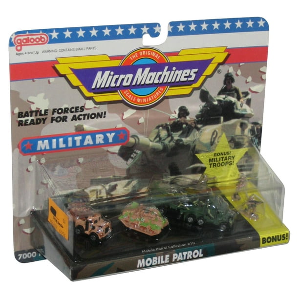 Micro Machines Military Mobile Patrol Collection 10 (1991) Galoob Mini