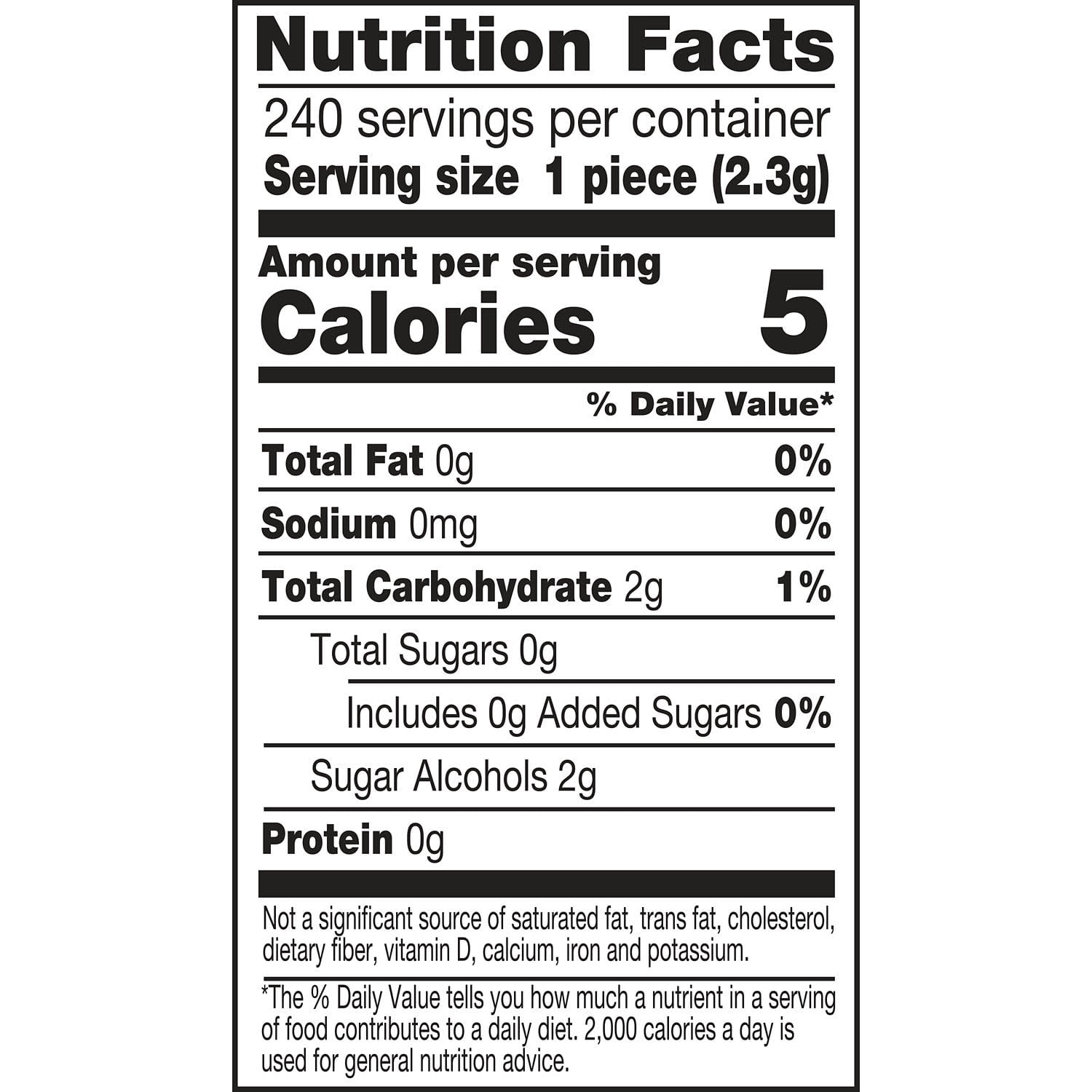 Ice Breakers Ice Cubes Arctic Grape Sugar Free Chewing Gum, Bottles 3.24 oz, 6 Count, 40 Pieces
