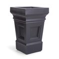 thumbnail image 4 of Step2 Atherton – Jardinière haute en plastique noir Onyx, pour intérieur et extérieur, 4 of 8