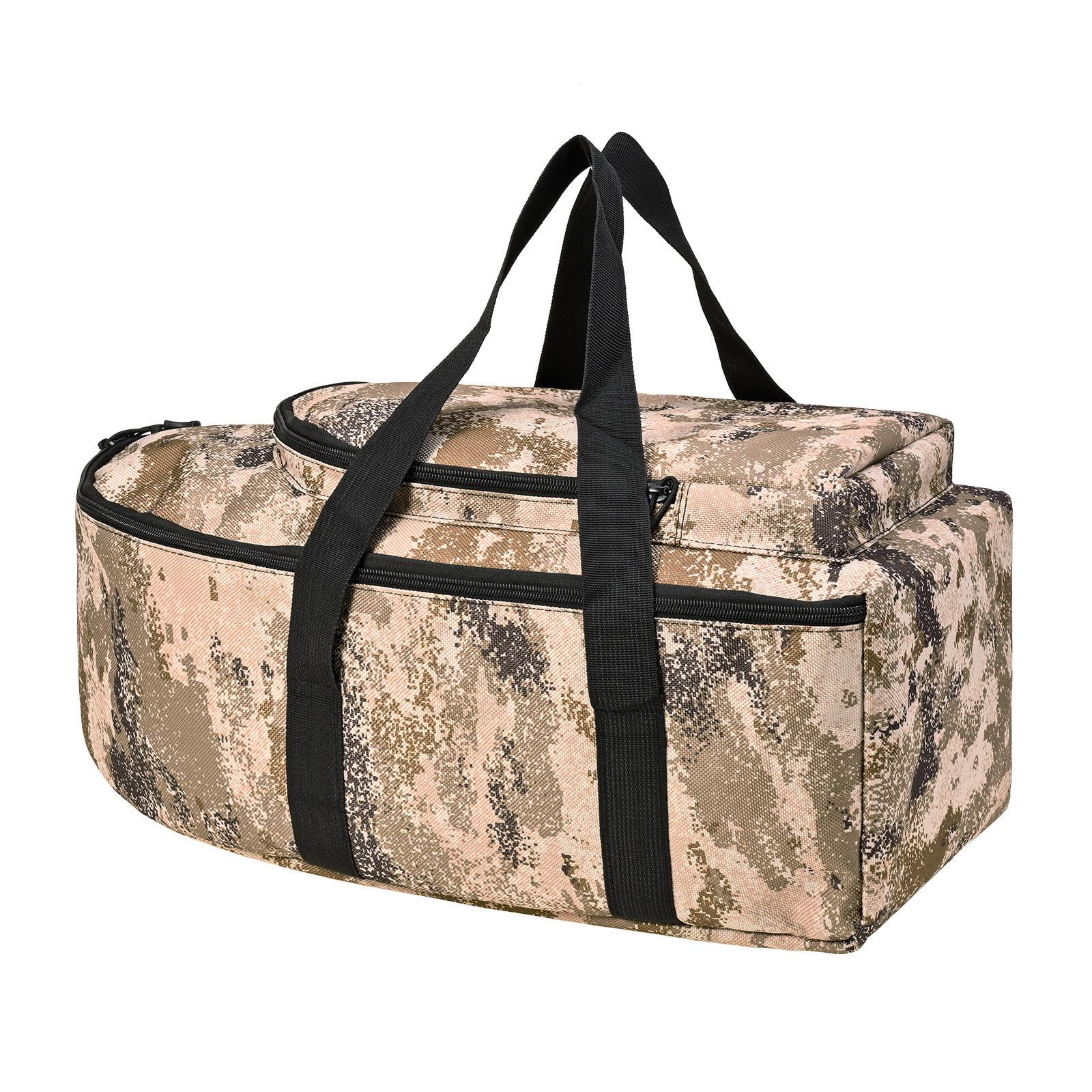 koolsoo Tackle Bag Accessories Fishing Gear Bag for Boat Backpacking Enthusiast Desert Color